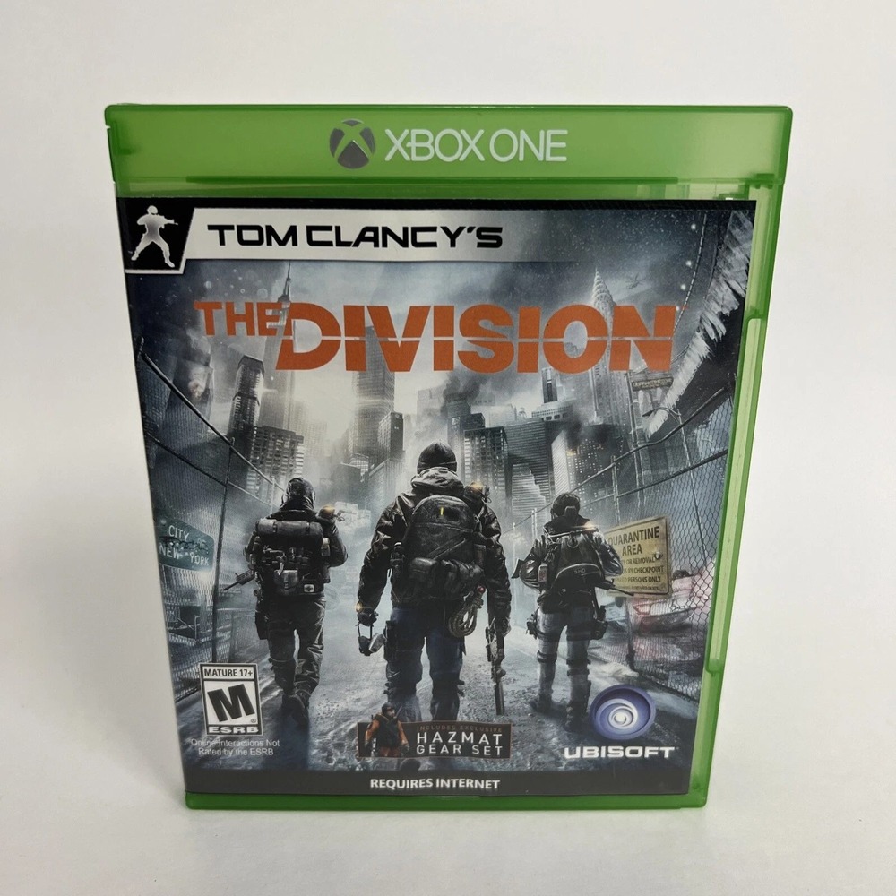Tom Clancy's The Division Xbox One Ubisoft 2016 Action RPG Video Game